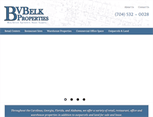 Tablet Screenshot of bvbproperties.com